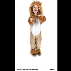 Unisex Kids Lion Onesie